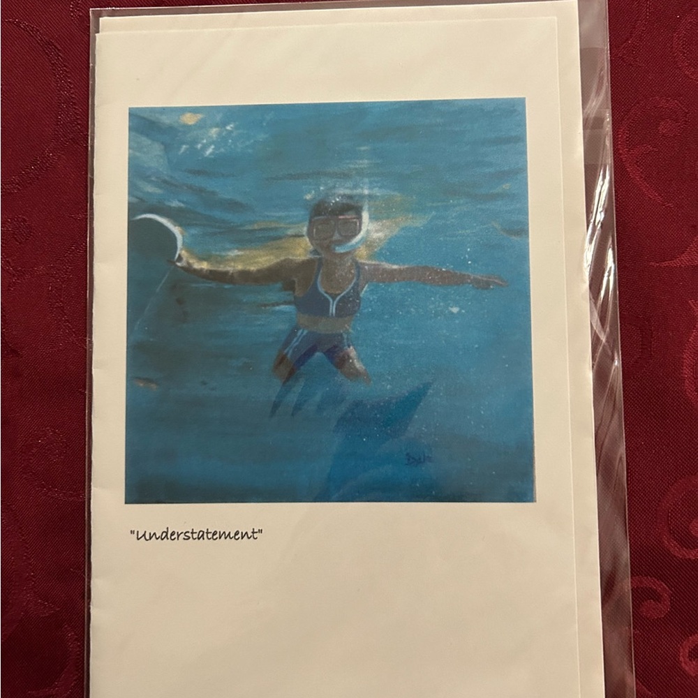 Fine art card print of original painting by Dale Stofer